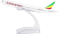 24-Hours The Ethiopia Airlines B777 Alloy Metal Model Aircraft Child Birthday Gift Plane Models Chir