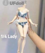 UFdolls 1/4 bjd 素體 囡囡體 蜜桃色