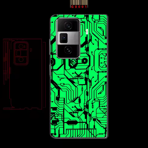 Luminous Back Film Sticker For Honor Magic V2 Back Film V3 VS3 VS2 RSR VS V Glow in the dark For Hon