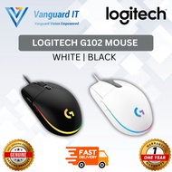 Logitech G102 Lightsync USB Gaming Mouse 8000 DPI [Black / White]