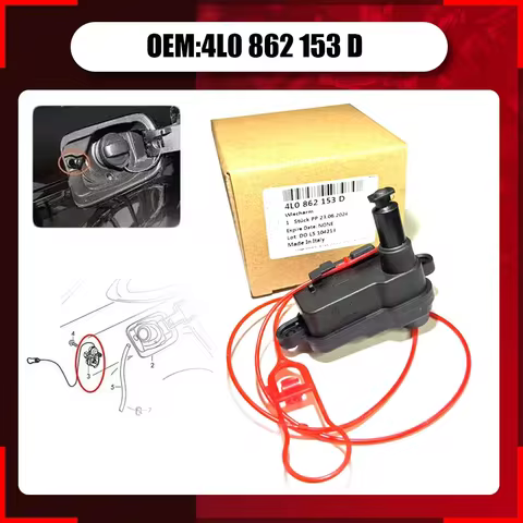 4L0862153D Fuel Tank Cover Switch Flap Door Lock Actuator Release Motor 4L0 862 153 D For Audi A1 A3
