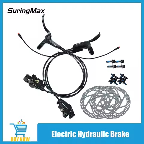 Electric Bicycle Hydraulic Brake System Mineral Oil RSX Ebike Part Aluminum Alloy MTB Ultralight Mou