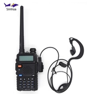[Simhoa] Walkie Talkie Earpiece with Microphone Two Way Radio Earpiece for -5RA BF-888S