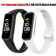 Simple Sport Bracelet for Samsung Galaxy Fit 2 SM-R220 Strap Fashion Smart Watch Replacement Band fo