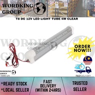 T8 DC 12V LED LIGHT TUBE 4W CLEAR (T8485-12V)