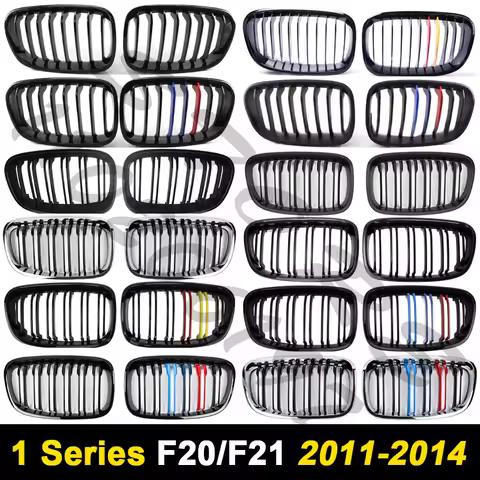 for 2011-2014 F20 F21 1-Series BMW 114i 116i 118i 120i 125i M135i 116d 118d 120d 125d Front Kidney B