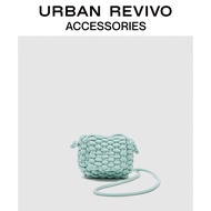 URBAN REVIVO กระเป๋าสะพายข้างสตรีลาย macaron ใหม่ bag AW16TB4N2005 Light pink