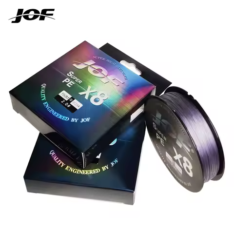 JOF PE Line X8 Strand Braided Fishing Line 150m 300m 20-100LB Super Tension Wear Resistance Smooth M