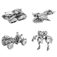 Self-Assembling 3D Steel Models Halo UNSC Scorpion, Gungoose, Mantis, Pelican