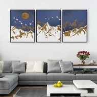 Mrs Framer Winter Mountain Canvas Print (Set of 3)