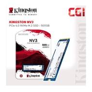 Kingston NV3 M.2 2280 PCIe 4.0 NVMe SSD - 500GB SNV3S/500G