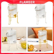 [Flameer] Beverage Dispenser with Spigot Beverage Container 3.5L with Stand Drink