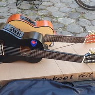 ST Gitar mini,gitar travel,gitar lele elektrik equalizer
