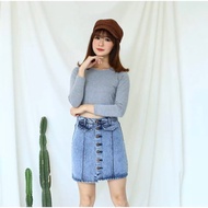 GRACE JEANS SKIRT JEANS SKIRT/ SEXY JEANS SKIRT/ MINI SKIRT
