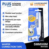 PLUS Correction Tape Whiper Refillable WH-605