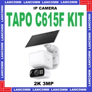 Tapo C615F KIT Solar-Powered Floodlight Pan/Tilt Security Camera Kit