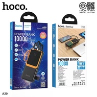 HOCO A20 B20 E20 พาวเวอร์แบงค์ 10000 / 20000 / 30000mAh พร้อมสายชาร์จ ชาร์จพร้อมกัน 5 อุปกรณ์ ขาตั้ง