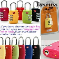 YUSENSS TSA Lock Key Portable Suitcase Luggage Combination Lock