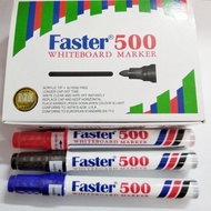 Faster 500 Whiteboard Marker Pen Economy Non Refillable