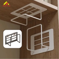 Multi-Purpose Stainless Steel Non-Drilling WiFi Router Rack STB Modem Holder Wall Mounted 3 Seconds 