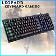 COD Leopard G20 Gaming Keyboard LED / keyboard gaming full set wireless rgb paket komplit murah / ke