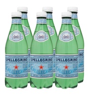 San Pellegrino Sparkling Mineral Water, 6 x 500ml