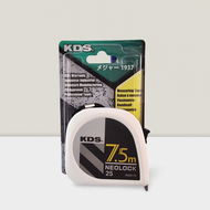 (Japan Technology) KDS NEOLOCK Professional Measuring Tape 7.5m (Metric Scale)