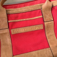 🈶 [清櫃 保真 2件9折] 英國專門店 購入 100%real 保真 UK Burberry london made in italy 大tote bag 意大利 旅行袋 紅色 classic 大袋