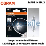 Osram LEDriving SL C5W Festoon 36mm 36 mm 6000K White 6418DWP Italy LED Car Cabin Interior Light