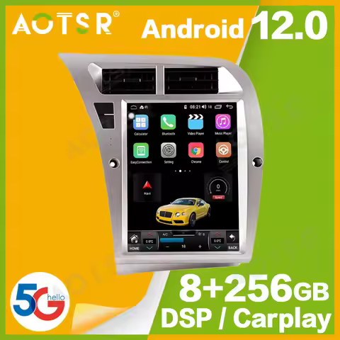 8+256G Android12.0 For Audi A4 A4L A5 B8 2013-2016 Car Multimedia Radio GPS Navig Stereo Player 2Din
