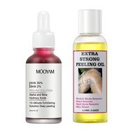 AHA 30% + BHA 2% Peeling Solution, Exfoliating AHA 30% BHA 2% Peeling Solution Chemical Peel for Fac