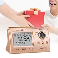 [Homyl478] Azan Alarm Clock Azan Alarm Table Clock Gift for Home Decor Date Snooze
