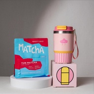 Forest Cloud Mother's Day Bundle - Yun Matcha 100g + Piedmont Tumblr + Free FC Matchalates Merch