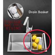 Kitchen sink plate drain 6045,8245 etc. Kitchen sink drainer Stainless sus 304 wire basket drain bas