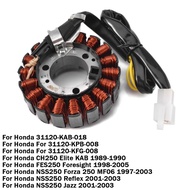 Stator Coil For Honda NSS250 Forza 250 MF06 1997-2003 NSS 250 NSS250 Reflex Jazz 2001 2002 2003 CH25