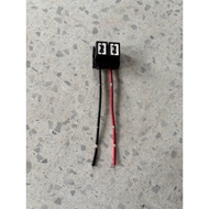 Front Power Plug H7 Socket Ceramic With Cord