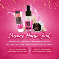 Beyna Legacy, BNTC, BNAA & BNC , Birdnest Trio Cleanser, Advance Ampoule 3 in 1, Birdnest cream, jer
