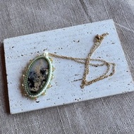 #231191 水草瑪瑙 串珠 頸鍊