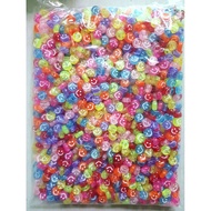 9mm Clear Smile Flat Mote-Smile Flat Mote 1 pound