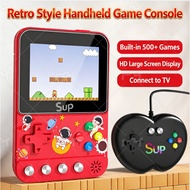 SUP Handheld Game Console 500 Retro Games 3.2Inch TV Output 2 Player Mainan