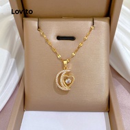 Lovito Exquisite Necklaces LCS31A119 Lovito Kalung Yang indah LCS31A119