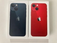 全新全套無鎖 iPhone 13 mini 128gb 紅色 黑色 平行進口 原裝無拆 90日保養 whatapp 6497 6645 定價 price