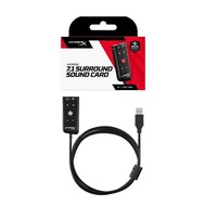 HyperX灵音声卡 7.1 USB免驱动 HyperX Amp USB Sound Card for Cloud II/III - 7.1 Virtual Surround Sound DTS He