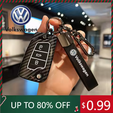 For VW Volkswagen Jetta MK5 Golf Car Key Case Cover For VW Volkswagen Golf 7 MK7 Tiguan MK2 T-roc T-
