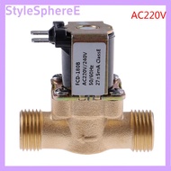 StyleSphereE G1 2 brass điện solenoid valve DC 12V 24V AC220V cho năng lượng mặt trời Máy nước nóng
