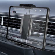 ขาตั้งแท็บเล็ตระบายอากาศในรถยนต์ขนาด4-13นิ้วอเนกประสงค์360ที่วางแบบหมุนได้สำหรับ iPhone iPad Pro Air MINI Xiaomi Samsung Tab PC โทรศัพท์