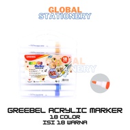 GREEBEL Acrylic 18c Marker Single Head Sketch Marker/ Sketch Marker Set Marker/ Set Color Marker/ Ac