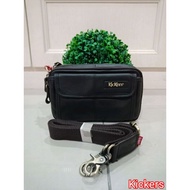 Kickers Leather Sling Bag
