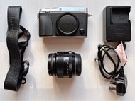 Fujifilm富士 X-E3數碼相機銀色 連 FUJINON XF35mm F1.4定焦鏡頭套裝