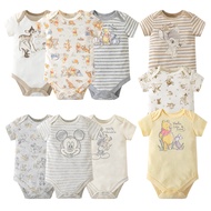 Disney Winnie the Poodle Baby jumpsuit, newborn baby boy short sleeved summer cotton clothes